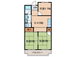 ユ－ハウスゆたか台の物件間取画像